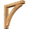 Ekena Millwork Thorton Block Rough Sawn Bracket w/ Offset Brace, Western Red Cedar, 6"W x 36"D x 36"H BKT0604X36X36THR05RWR - alternate 1
